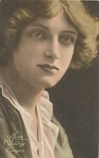 Gladys Cooper - English Film Actress - Hand Colored Postcard picture