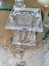 Vintage 1990s Partylite Discontinued Crystal Candle Holder picture