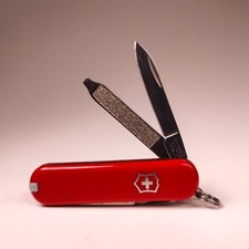 Swiss Army Knife Victorinox 58mm Pocket Knife Classic SD Red picture