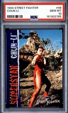 POP 2 PSA 10 Chun Li 1994 Upper Deck Street Fighter Movie Ming-Na Wen 8% GemRate picture