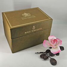 Royal Worcester Bronze Porcelain Roses of Honour England rare limited edition picture