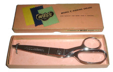 Vintage Wiss Model C Pinking Shears / Scissors 7