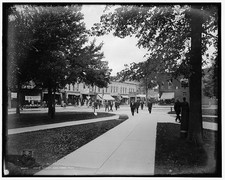 Photo:State Street Ann Arbor Michigan c1908 Street Scene Pedestrians picture