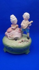 Vintage Josef Originals Love Theme Plays Moonlight Sonata Music Box  MCM picture