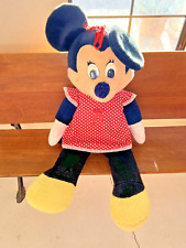Jumbo Minnie Mouse Plush 3 Feet Tall Vintage Walt Disney Disneyland DOTS picture