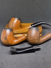 Vintage Barclay-Rex Pipe Lot Including Decatur Pipe Rest picture
