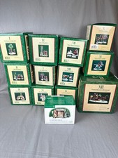 Dickens Village The Twelve Days of Christmas Complete Set Plus Sign See Details picture