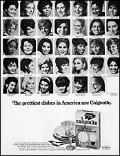 1969 Women X 34 who use Calgonite Dishwashing Beads vintage photo print ad adL8 picture