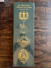SALE WHITE HOUSE HISTORICAL Ornament Box Sets NEW 1981-84, 1985-88, 1990-93 + picture
