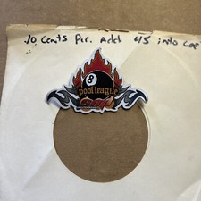 Cloth Patch billards Pool Player 8 Ball Flames SML  3 1/2  If4 picture