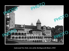 Lakewood New York The Sterlingworth Hotel c1910 Large Historic Old Photo picture