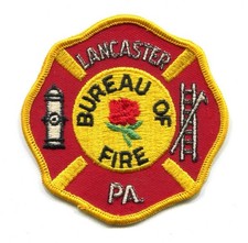 Lancaster Bureau of Fire Department Patch Pennsylvania PA v2 picture