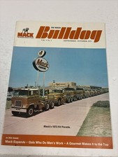 Mack The Mack Bulldog Truck Cover Brochure Vintage Photograph Print 8.5x11