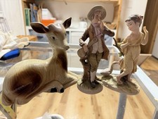 Title: Vintage Porcelain & Ceramic Figurines – Set of 3 picture