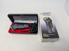 VTG Philips Norelco Tripleheader Electric Razor 550TL, Original Case & Box (83) picture