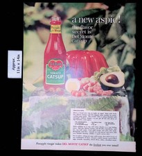 1960 DEL MONTE TOMATO CATSUP FABULOUS ASPIC NEW WAY TO MAKE Print Ad 52538 picture