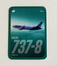 *MINT* WestJet Boeing 737-8 MAX Card #01 Trading Card picture