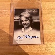 2002 Twilight Zone ASA MAYNOR  A-63 autographed RITTENHOUSE picture