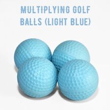 Set of 4 Multiplying Golf Balls Gimmick Ball Production Magic Trick (Light Blue) picture