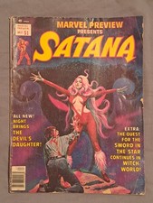 Marvel Preview Presents Satana #7 – 1976 – 1st Appearance of Rocket Raccoon picture
