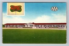 Alliance NE-Nebraska, McCarroll's Motel, Advertising Antique Vintage Postcard picture