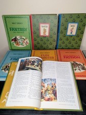 Vintage Walt Disney Hardcover Book Collection – 7 Books – 1965 & 1970 picture