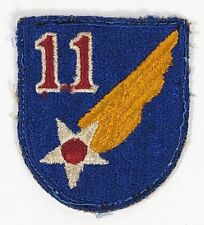 Scarce WWII USAAF Bullion 11TH Air Force Patch Original picture