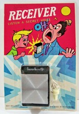 Vintage Secret Voice Shocking Receiver Old Store Stock Trick Gag Joke Old Stock picture