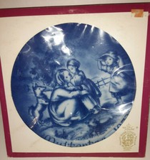 Bareuther Waldsassen Germany Muttertag Mothers Day Plates 1973 picture