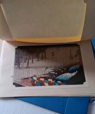 HIROSHIGE Fifty-Three Stations Of The Tokaido 3 Tokai Bank Japan Print Portfolio picture