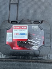 Sears Craftsman is Nos 11pc 1/4” Drive Socket Wrench Set Ratchet 34860 SAE  picture