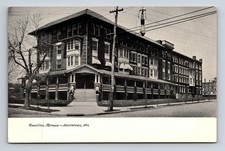 1900s Hamilton Terrace Apartments Building Norristown Pennsylvania PA Postcard picture