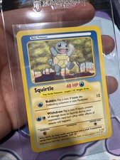 Squirtle Funskool Pokemon India single card picture