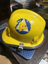 Vintage Cairns Brother Model 770 Fire Rescue Firefighter With Liner Yellow picture