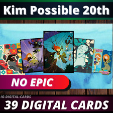 Topps Disney Collect Kim Possible 20th NO EPIC CARDS [39 CARDS] picture