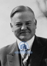PRESIDENT HERBERT HOOVER PORTRAIT 31ST PRESIDENT 5X7 PHOTOGRAPH picture