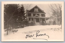 Ridgewood NJ, Prospect Street Home c1927 Bergen County, New Jersey RPPC Postcard picture