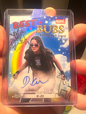2025 Topps Marvel Deadpool Chrome Best Bubs Dafne Keen Refractor Auto X-23 NA-DK picture