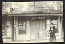 REAL PHOTO NORWALK CALIFORNIA POST OFFICE DOWNTOWN POSTCARD COPY picture