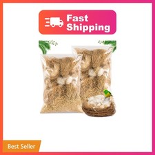 Sukh Bird Nesting Material - Bird Nest Bedding for Hummingbird Finch | Natura... picture