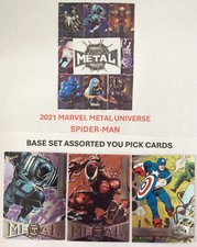 2021 Marvel Metal Universe Spider-Man YOU PICK ASSORTED CARDS Low/High picture