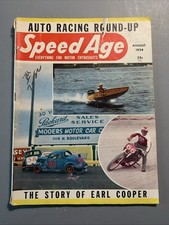 Speed Age August 1954  Edition Automotive Magazine #9 picture