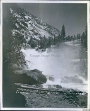 1941 Kings Canyon National Park Mist Falls South Fork Travel Vintage Photo 8x10 picture