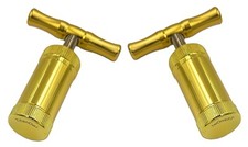 2x Aluminum Alloy Compressor Presser T shaped Handle tobacco herb press squeezer picture