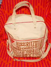Vintage 1980s Nabisco Commercial Canvas Bag Tote Bag picture