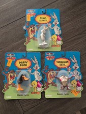 LOT OF 3 TYCO LOONEY TUNES 1994 FIGURES NEW -BUGS BUNNY - DAFFY - TAZ CARTOONS picture