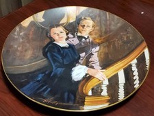 Gone With the Wind Collectors Plate-Melanie and Ashley-1989 Bradford Exchange picture