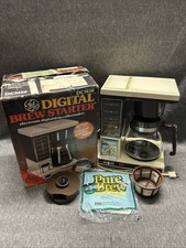 Vintage DCM15 General Electric Brew Starter 10-Cup Automatic Drip Coffee Maker picture