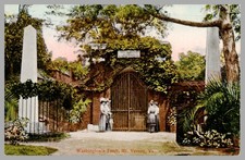 Washington's Tomb Mt. Vernon Virginia DB c1910 Antique Postcard picture