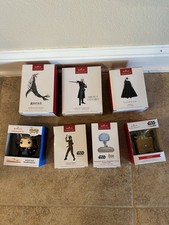 New 2024 Hallmark Ornaments Star Wars Plus Lot Of 7 picture